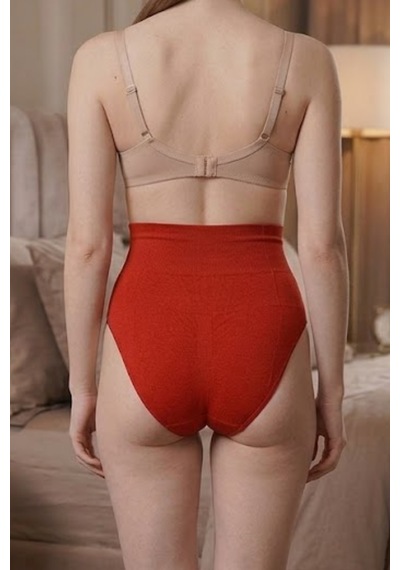 Fit Women Kadın Casual Esnek Toparlayıcı Kırmızı Külot