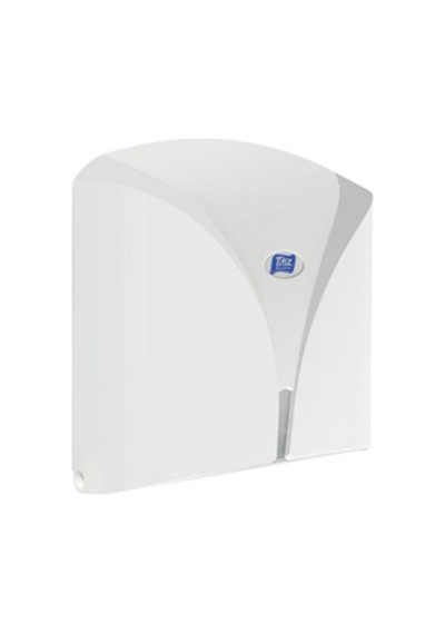 Titiz Tp-267 Z Katlama Kağıt Havlu Dispenseri Aparatı - Beyaz - Plastik - 28 Cm. - 1 Adet Beyaz