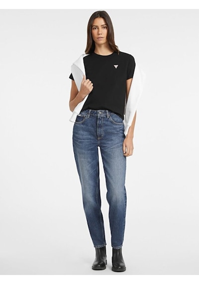 Guess Kadın Tişört-w4yı10j1314 Jet Black A996