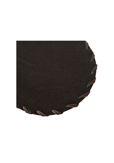 Mudo Home Vıntage Yuvarlak Bardak Altlığı 10 Cm 4'lü Koyu Ka Diğer
