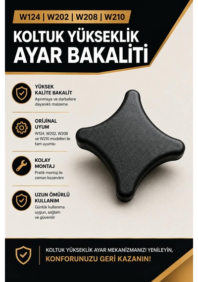 Mercedes W124, W202, W208, W210 Koltuk Yükseklik Ayar Bakaliti