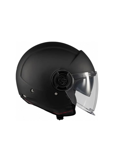 Mt Helmets Viale Sv Pure A1 Açık Kask Siyah