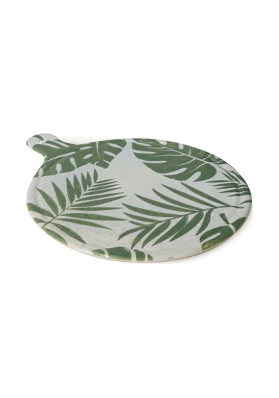 Keramika Forest Peynir Sunum Tabağı 26 Cm 22726 Çok Renkli