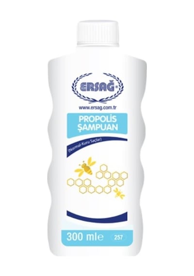 Ersağ Propolisli Normal ve Kuru Saçlar için Şampuan 300 ML