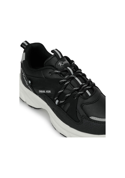 Kinetix Gafe F Siyah Erkek Çocuk Sneaker 000000000102016105 Siyah-grı