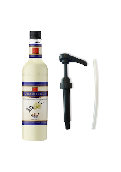 Simonelli Vanilya Kahve Şurubu 70 ML + Pompa