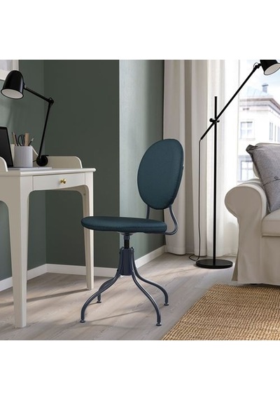 Ikea Björkberget Çalışma Sandalyesi, İdekulla Mavi Ikea Björkberget Çalışma Sandalyesi, İdekulla Mavi