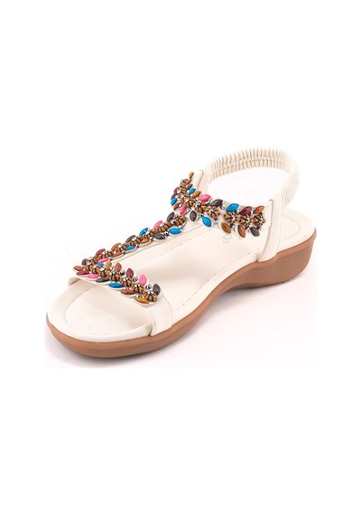 Guja 150-8 Kadın Sandalet Guj-y6-150-8010 Beyaz