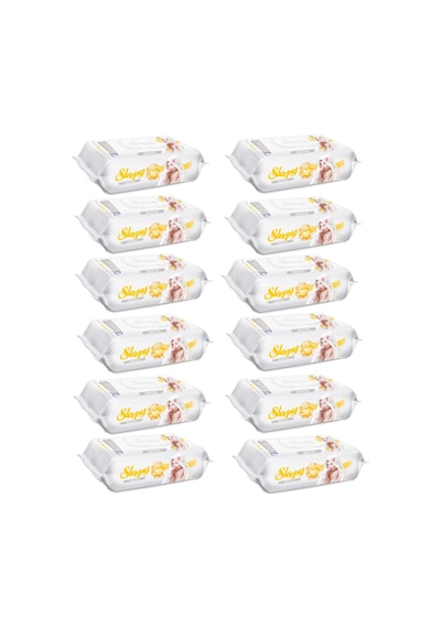 Sleepy Sensitive 90 Yaprak 12 Li Paket Islak Mendil