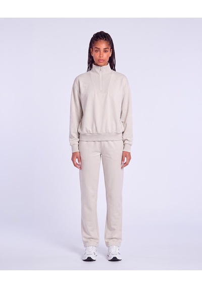 Kappa İleria Tur Kadın Bej Oversize Sweatshirt