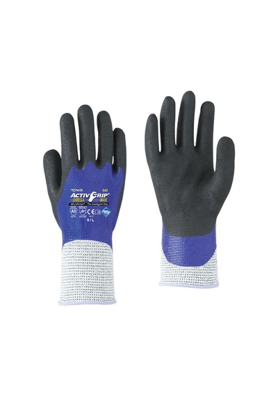 Towa-ag Omegamax542 Activgrip Hppe Astar Üzerine Microfinish Nitril Kaplı İş Eldiveni