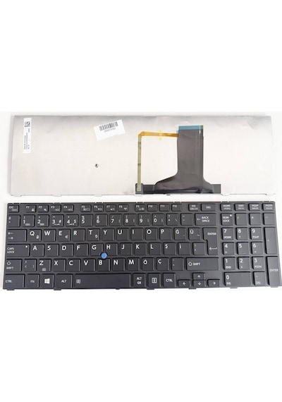Toshiba Tecra A50-a Serisi A50-a-1ee A50-a-1ef A50-a-1fp Mp-13f76tqj356 Klavye Aydınlatmalı Tuş Takımı