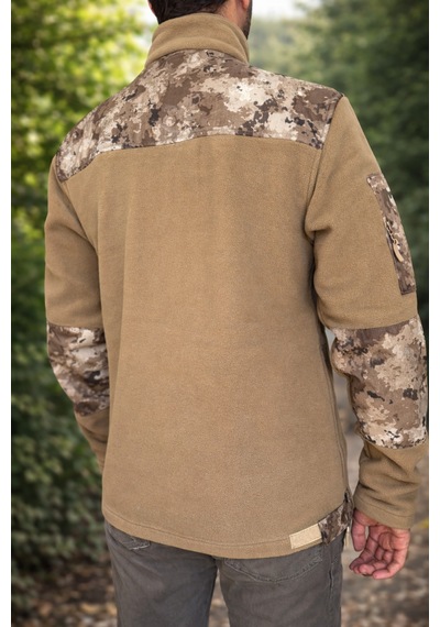 Palabalıkçılık Balık Av Malzemeleri Unisex Outdoor Taktik Polar Mont Kamuflaj Detaylı Kol Cepli Çok Renkli Palabalıkçılık Balık Av Malzemeleri Unisex Outdoor Taktik Polar Mont Kamuflaj Detaylı Kol Cepli Çok Renkli
