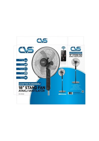 Cvs 18 Inc Sanayi Tipi Uzaktan Kumadalı Vantilatör