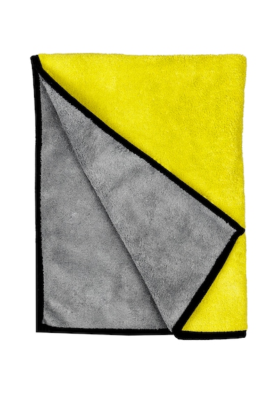 Roro Auto Everest Çift Taraflı Mikrofiber Araç Kurulama Bezi & Oto Yıkama Havlusu 30X60 Sarı