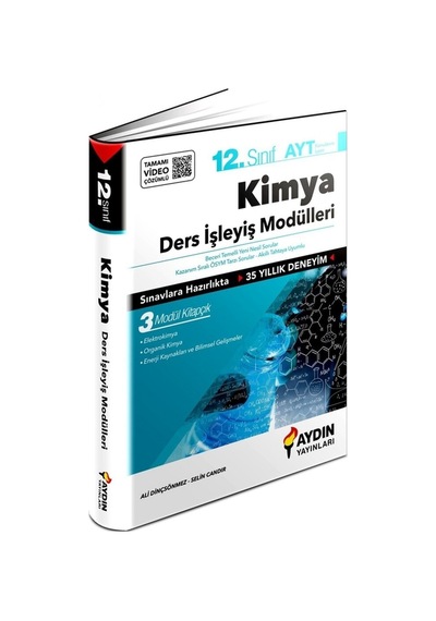 Aydın Yayınları 12. Sınıf Kimya Ders Işleyiş Modülleri