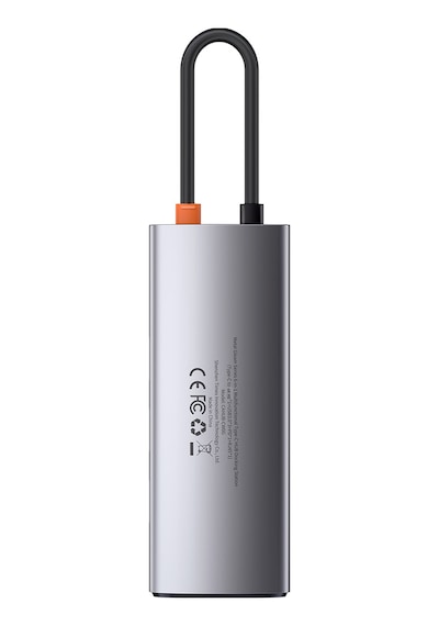 Baseus Metal Gleam 6İn1 Multifonksiyonel Type C Hub Dock Station