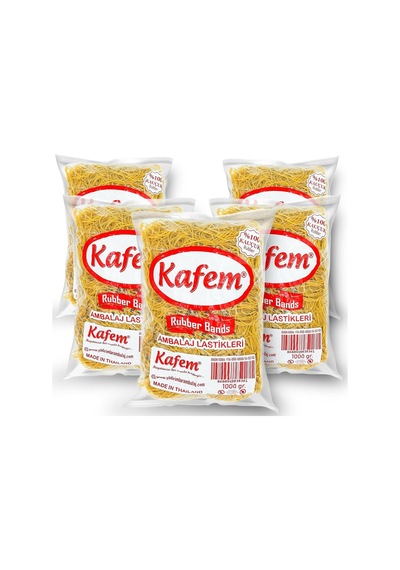 Kafem Ambalaj Lastiği 70 Mm 5 Paket X 1000 Gram