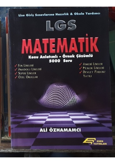 Lgs Matematik Konu Anlatımlı Örnek Çözümlü 2004 Yılı Basım