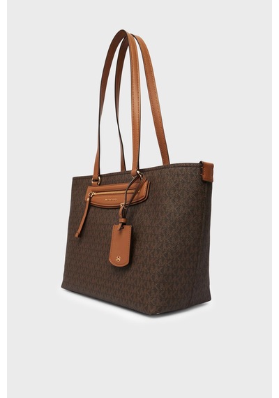 Michael Kors Logolu Sabit Askılı Çanta Kadın Çanta 30s6gtvt2b 252 Kahve