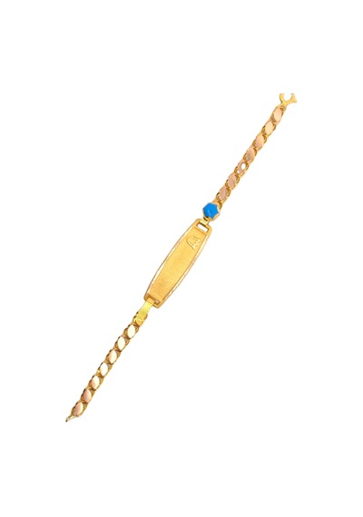 Cigold Taşlı Çocuk Bileklik 14 Ayar Altın 1.84 Gr Oa-c11203029266 Renkli Çok Renkli