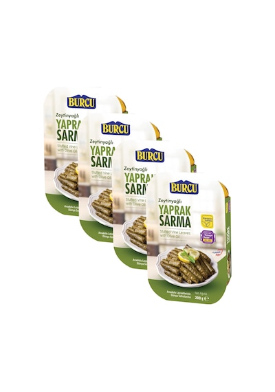 Burcu Zeytinyağlı Yaprak Sarma 200 Gr X 4 Adet