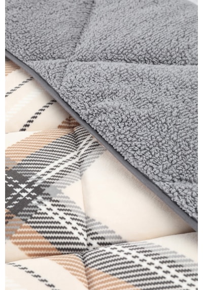 Merinos Comforter Volenta Çift Kişilik Yorgan Seti - Gri