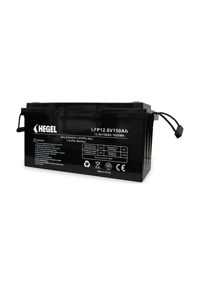 Hegel Lifepo4 Lityum Akü 12.8v 150ah