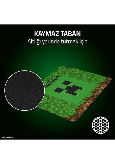 Razer Gigantus V2 Minecraft Edition - Hız Ve Kontrol Için Yumuşak
