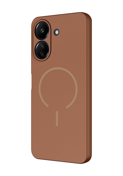 Redmi 13c Kılıf M-safe Şarj Özellikli Rba Meta Kapak - Rose Pembe Rose Pembe