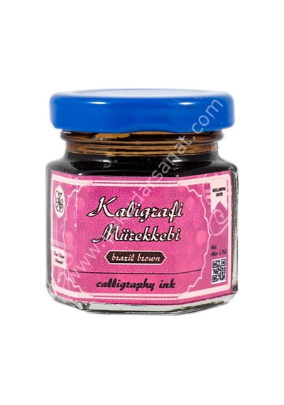 Koza Kaligrafi Mürekkebi 40Ml Brazil Brown- Kahverengi