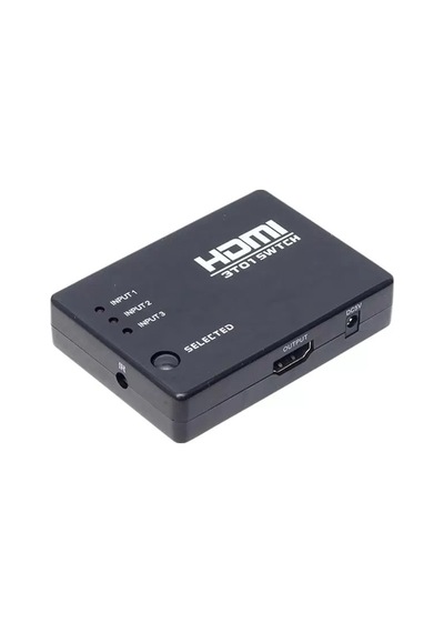 Hubrendy Sh Powermaster 3 Giriş 1 Çıkış Hdmı Switcher Toplayıcı Pm-6853 0
