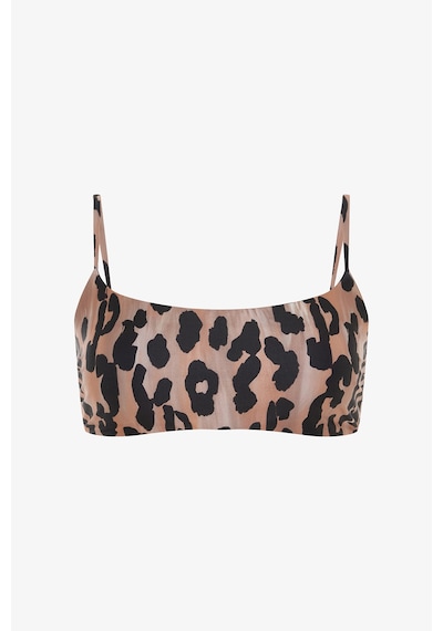 Penti Clove Minimal Kesim Leopar Desenli Bikini Üstü