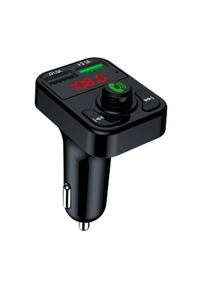 Pdateknoloj F9 Araç Fm Transmitter 5.3 Bluetooth Araç Kiti Usb Type-c Hızlı Şarj Çıkışlı Çakmaklık G Sku: Smgstk6910d7a908