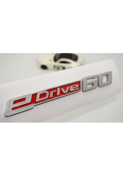 Dk Tuning Edrive 60 Bagaj Gri Kırmızı Yeni Nesil Yazı Logo Bmw İl