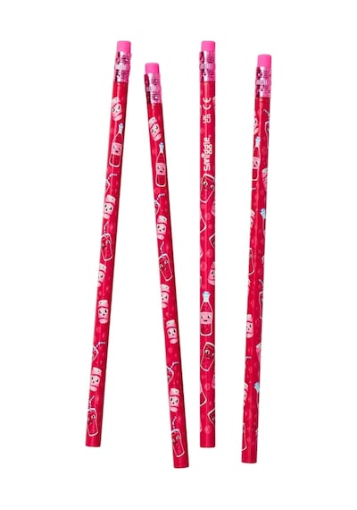 Smiggle Tatlı Kola Kokulu 2b Kurşun Kalem 4lü Paket Pembe