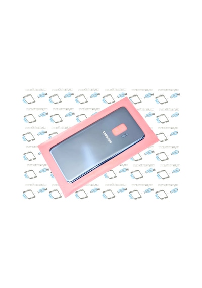 Samsung Uyumlu Galaxy S9 Arka Pil Batarya Kapağı (CAM) MAVİ