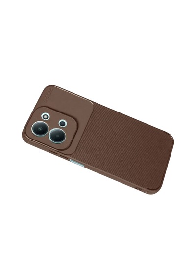Xiaomi Redmi 15c 5g Auto Focus Karbon Kapak - Kahverengi -
