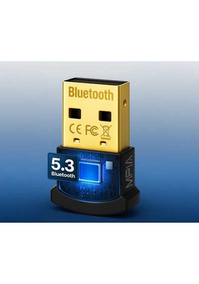 Bluetooth 5.3 Usb Dongle - Kablosuz Adaptör, Pc & Laptop Için Bluetooth Alıcı