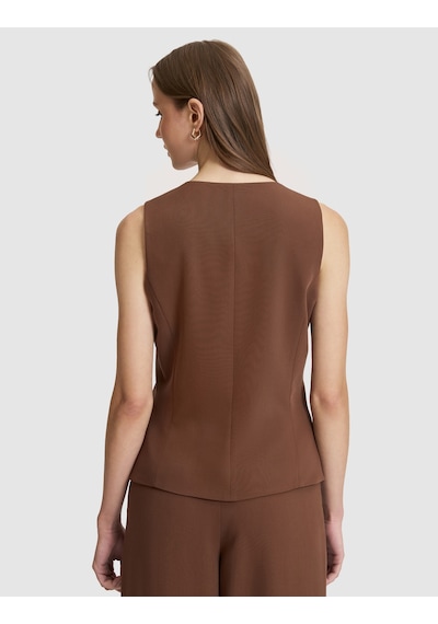 Pierre Cardin Kadın Kahverengi Yelek Dokuma 50320344-vr029