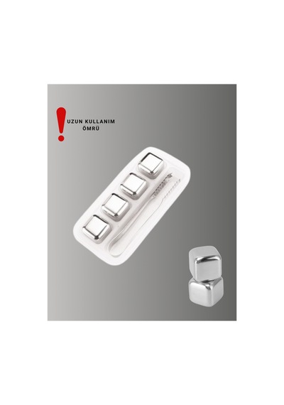 Paslanmaz Metal Buz Küpleri-çok Amaçlı Kullanıma Uygun Metal Metal