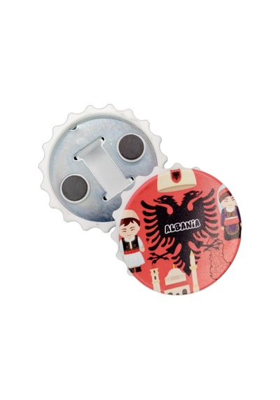 Arnavutluk Temalı Magnet Kapak Açacak