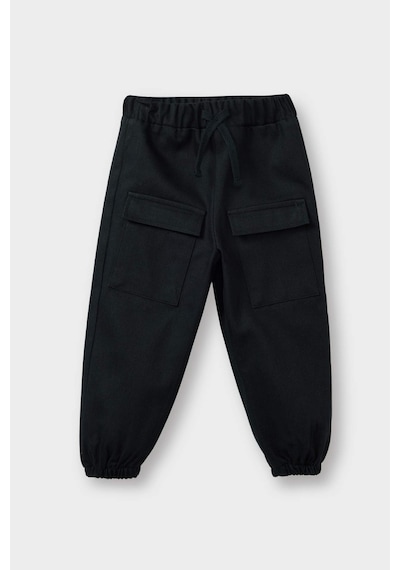 Defacto Erkek Bebek Jogger Paça Gabardin Pantolon D3363a525wnbk56 Siyah-bk56