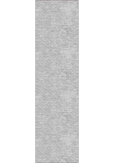 Gri Kaymaz Modern Kesme Rulo Özel Ölçülü Yolluk Ar1202n11