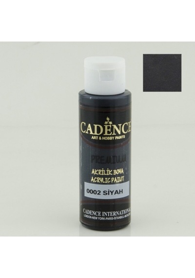 0002 Siyah - Premium Akrilik 70Ml