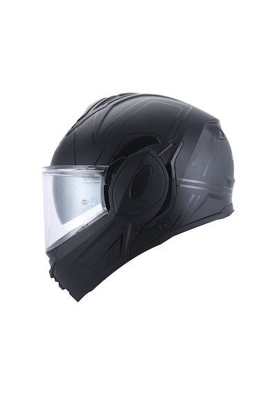 Sway X600 Black Line Çeneden Açılır Kask Siyah
