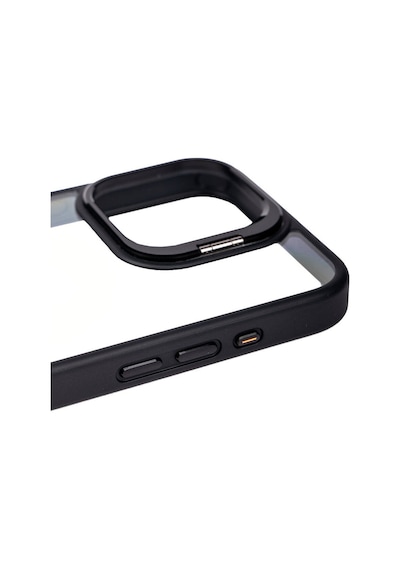 Apple Uyumlu iPhone 15 Pro Kılıf Kamera Lens Korumalı Standlı Klon Lensli