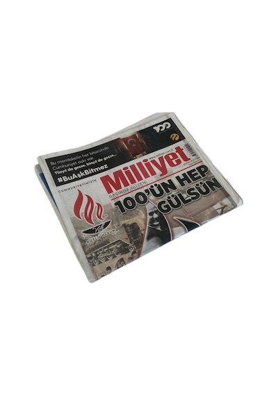 29 Ekim 2023 Milliyet Gazetesi - Cumhuriyetin İlanı 100. Yıl Gazetesi  Teşhir Ürün