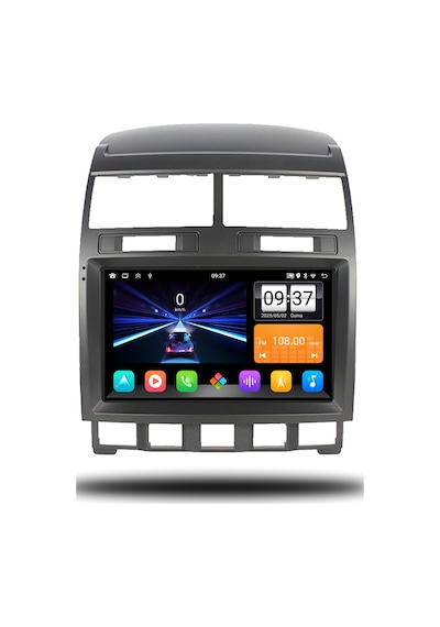 Medya Magic Vw Touareg 2003-2010 Uyumlu 4-32 Gb Multimedya Carplay 9"