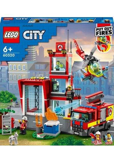 LEGO® City 60320 İtfaiye Merkezi 540 Parça
